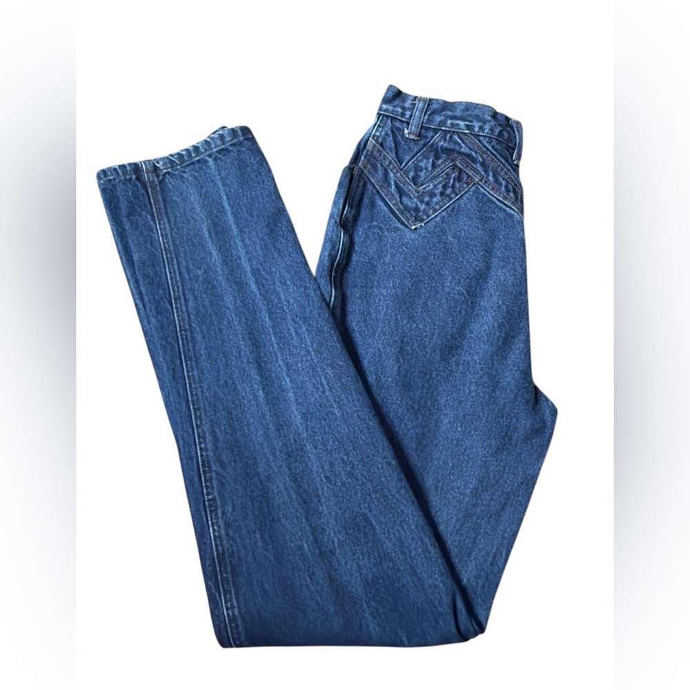 Vtg Blaze High Rise Straight Jeans 80s